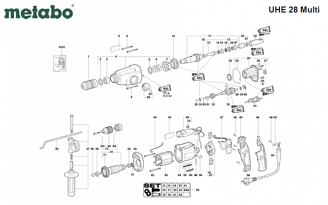Схема сборки перфоратора metabo Схема сборки перфоратора metabo